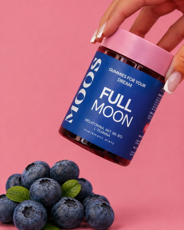 Żelki funkcjonalne z melatoniną i L-teaniną – MOOS Full Moon